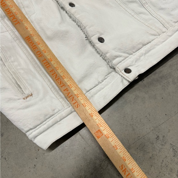 Vintage Levi’s Denim Sherpa Fur Lined Jacket VNTG - Picture 12 of 14